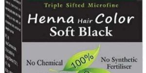 Soft Black Henna Hair Color