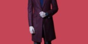 Fiery Red Overcoat