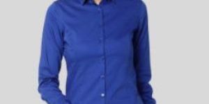 the Royal Blue Solid Shirt