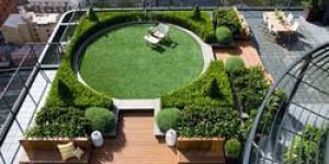 Company Rooftop Garden