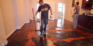 Metallic Epoxy Flooring