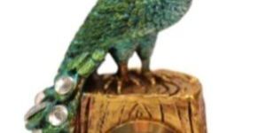 Peacock Clock