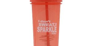 Fitkit Classic 700 Ml Shaker (Pack of 1, Orange)