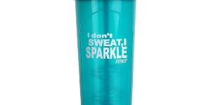 Fitkit Classic 700 Ml Shaker (Pack of 1, Teal)