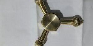 Yellow Brass Spinner
