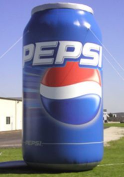 PEPSI BOTTLE INFLATABLE