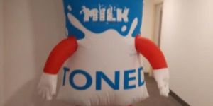 Toned Milk Inflatable