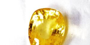 Yellow Sapphire Gems Stone
