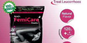 Suraj's FemiCare- Ayurvedic Leucorrhoea Care Powder