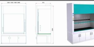 Low Bench Type Fume Hood