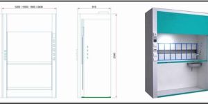 Walking Type Fume Hood
