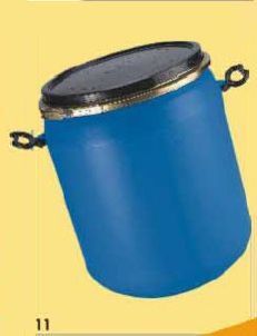 80 Ltrs Full Open Mouth Barrel with U Metal Lock Ring