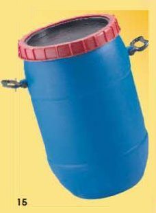 50Ltr Capacity Open Mouth Threaded Ring Barrel