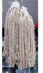 off White Round Wooden Beads