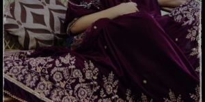 Zardosi Work Saree