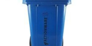 Plastic Square Wheel Dustbin