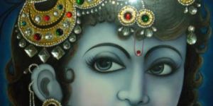 Laddu Gopal Tanjore Painting