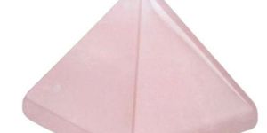 Rose Crystal Pyramid