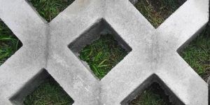 Grass Concrete Paver