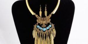 Fancy Silver Plated Necklace