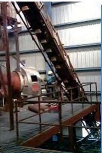 High Angle Conveyor System