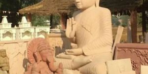 Sandstone Buddha Statue