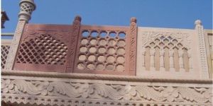Carved Sandstone Jali