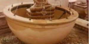 Yellow Marble Fountain