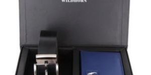 Mens Leather Gift Set