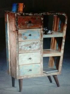 Wooden Cabinet Table