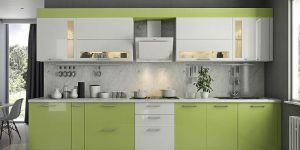 Titanium Straight Kitchen