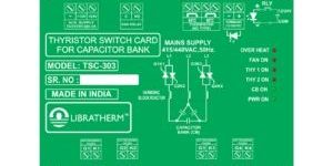 TSC-303 Capacitor Bank Switch Card