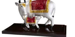 Silver Cow Calf Idol