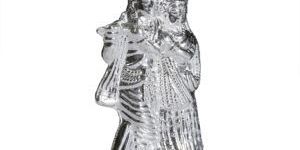 Silver Radha Krishna Idol