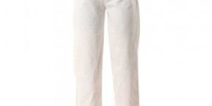 White Cotton Pants
