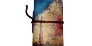 Map Printed Pocket Diary