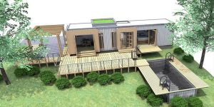 Prefabricated Bunkhouse