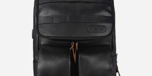 Urban Black Biker Bag