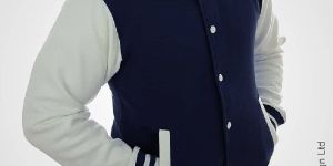 Navy Varsity Jacket