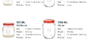 Storage Glass Jars