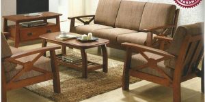 Traditional Wooden Sofa Set