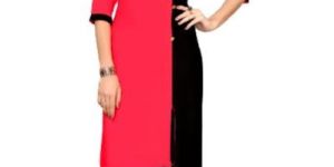 Red Rayon Kurti