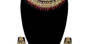 Pachi Kundan Necklace Set for Women