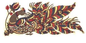 Pen Kalamkari Butties