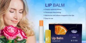 Orange Flavoured Dry Lip Balm