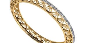 Ladies Solitaire Bangles