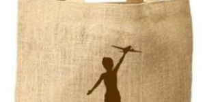 Printed Jute Promotional Bag