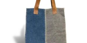 Stylish Washed Jute Handbag