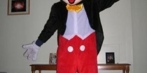 Mickey Mouse Mascot Costume