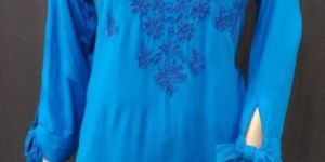 Lucknowi Chikanwork Suit